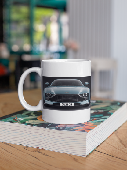 Personalised Aston Martin Valour Coffee Mug Gift Choose Colour - FAST POST