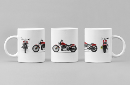 Personalised Harley Davidson Breakout 2025 Motorcycle Coffee Mug - Colour Choice