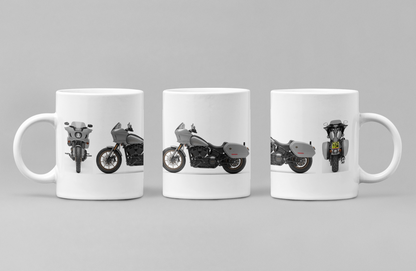 Personalised Harley Davidson Low Rider ST 2024 Motorcycle Mug Colour Choice