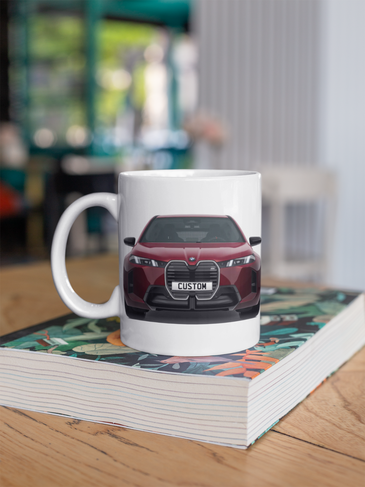 Personalised BMW iX M Model Coffee Mug Gift - Choice Colour - FAST POST