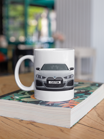 Personalised BMW 4 Series Gran Coupe M Model Mug Gift - Choose Colour
