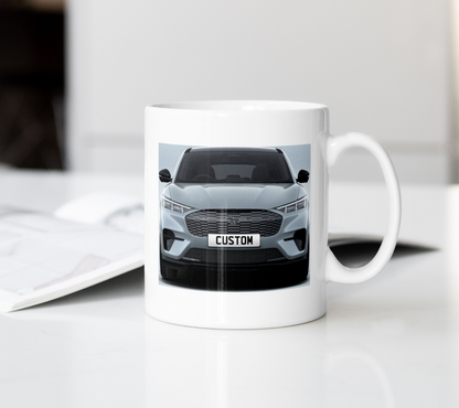 Personalised Ford Mustang Mach-E GT Coffee Mug Gift - Choose Colour - FAST POST