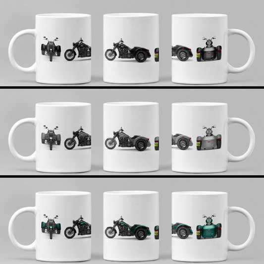 Personalised Harley Davidson Freewheeler 2024 Motorcycle Mug - Colour Choice