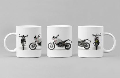 Personalised Ducati DesertX / Rally / Discovery Motorcycle Mug - Choose Model
