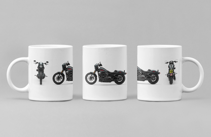Personalised Harley Davidson Low Rider 2025 Motorcycle Mug Colour Choice