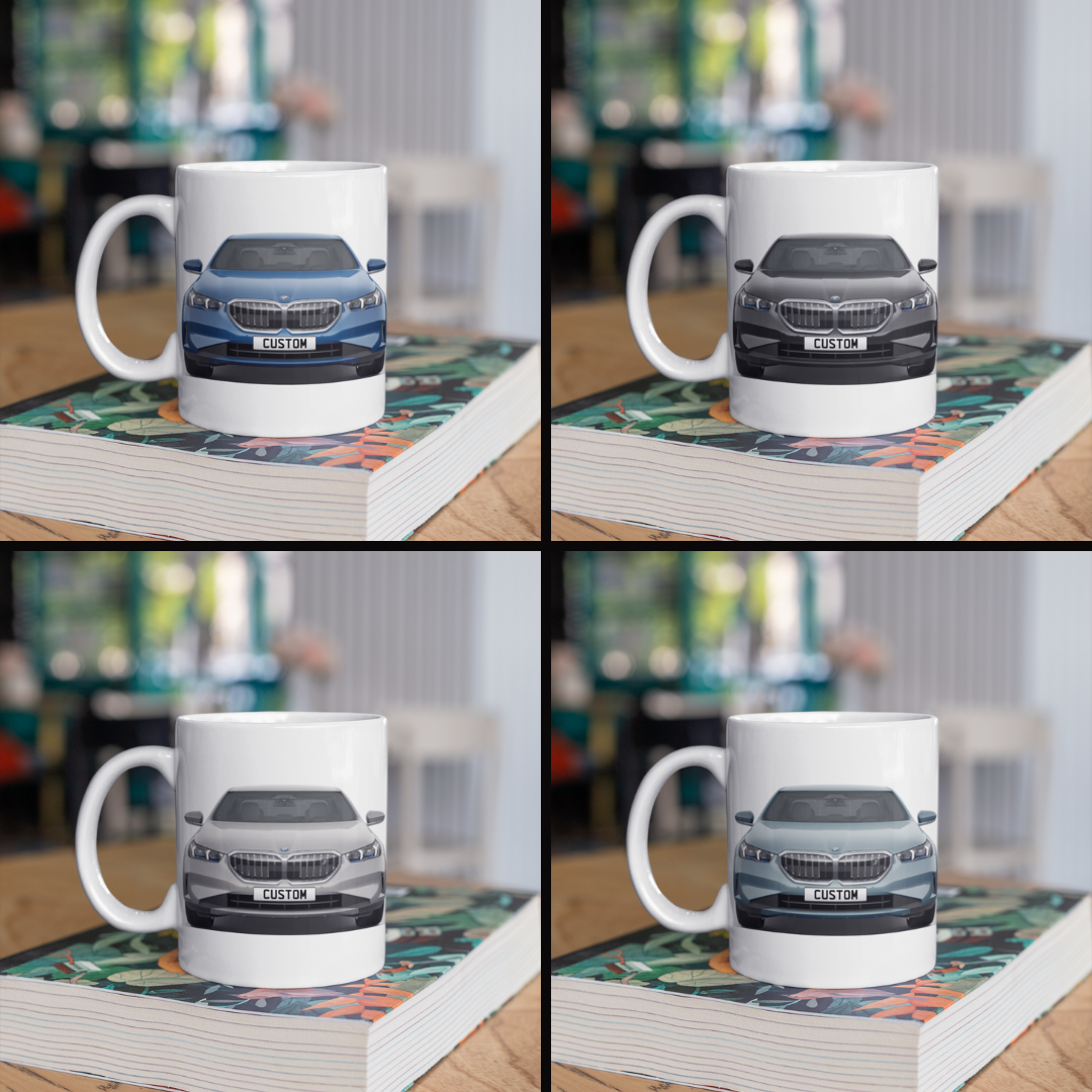 Personalised BMW 5 Series Sport Edition Mug Gift - Choose Colour - FAST POST
