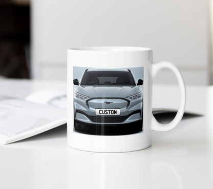 Personalised Ford Mustang Mach-E Select Mug Gift - Choose Colour - FAST POST