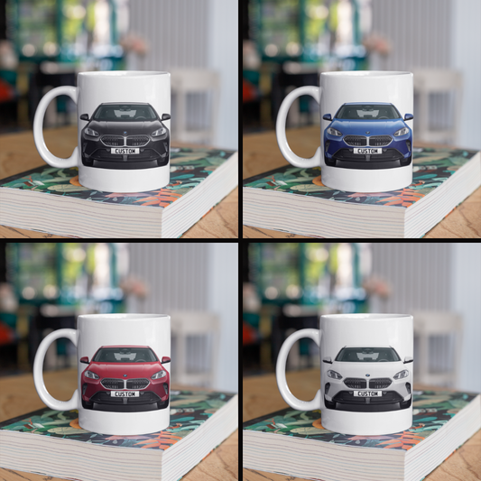 Personalised BMW 2 Series Gran Coupe M Sport Mug Gift - Choose Colour FAST POST