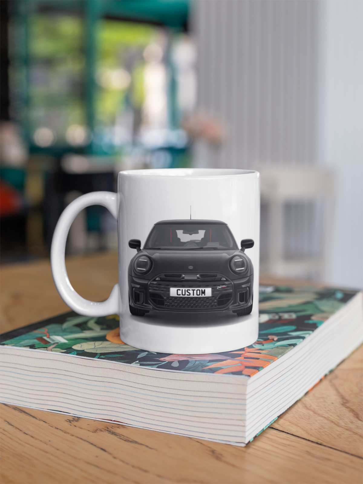 Personalised Mini Cooper S 3 Door Sport Coffee Mug Gift - Choose Colour