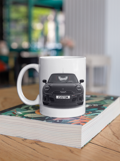 Personalised Mini Cooper S 3 Door Sport Coffee Mug Gift - Choose Colour