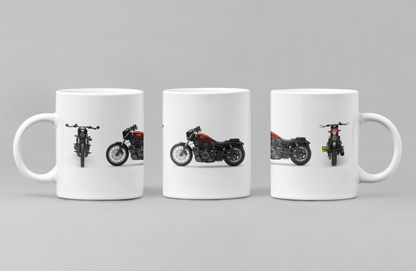 Personalised Harley Davidson Nightster Special 2024 Motorcycle Mug Colour Choice