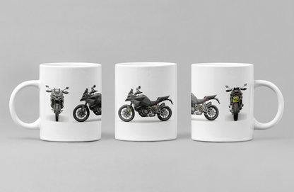 Personalised Ducati Multistrada Motorcycle Coffee Mug - Choose Model & Colour