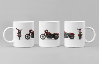 Personalised Harley Davidson Low Rider 2024 S Motorcycle Mug Colour Choice