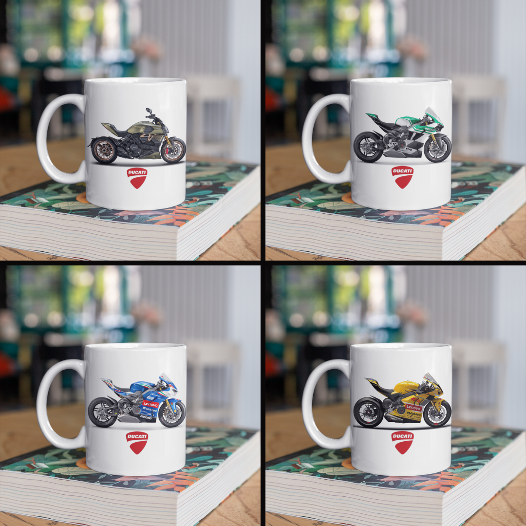 Ducati Speciale / Special Edition Motorcycle Coffee Mug - Model Choice - Gift