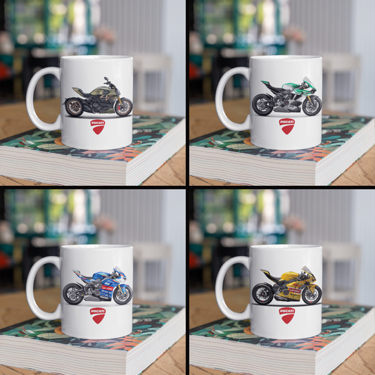 Ducati Speciale / Special Edition Motorcycle Coffee Mug - Model Choice - Gift