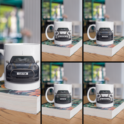 Personalised Mini 5-Door Hatch Cooper Resolute Edition Mug Gift - Choose Colour