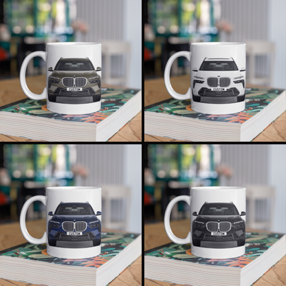 Personalised BMW X7 M Sport Coffee Mug Gift - Choose Colour - FAST POST