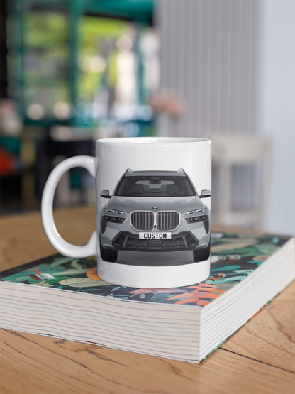 Personalised BMW X7 M Sport Coffee Mug Gift - Choose Colour - FAST POST