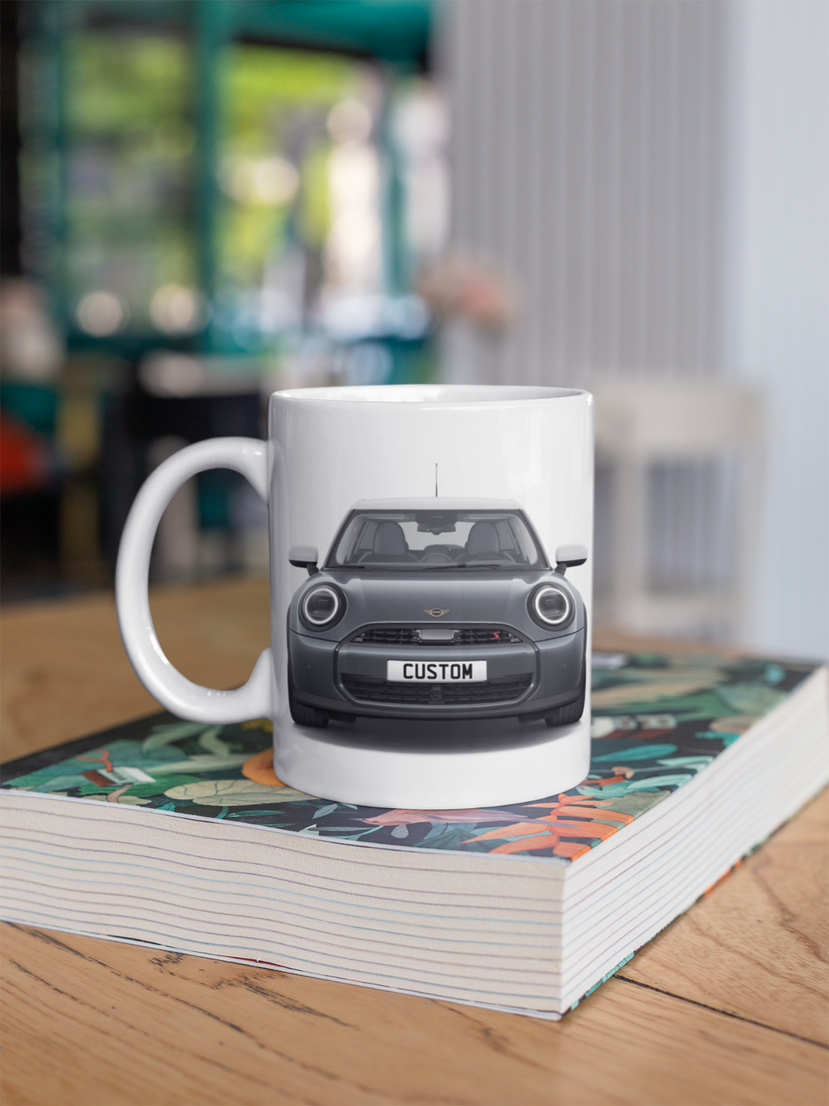 Personalised Mini Cooper S 5 Door Classic Coffee Mug Gift - Choose Colour
