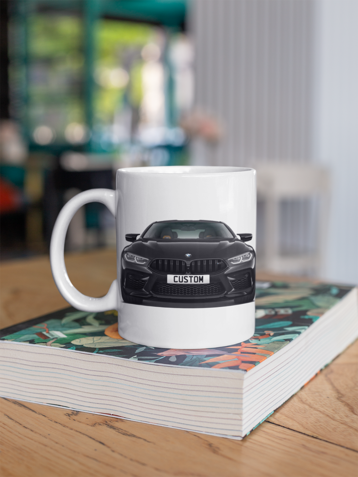 Personalised BMW M8 Coffee Mug Gift - Choose Colour - FAST POST