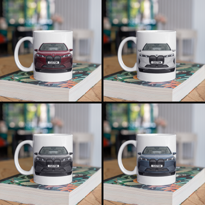Personalised BMW iX Sport Coffee Mug Gift - Choice Colour - FAST POST