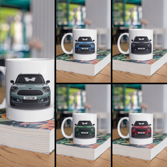 Personalised Mini Countryman Cooper S Sport Mug Gift - Choose Colour - FAST POST