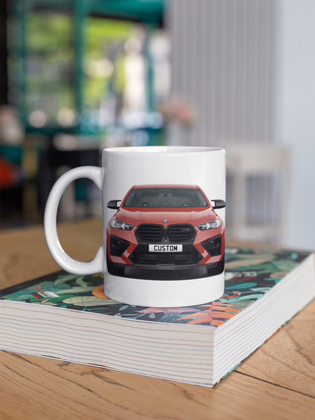 Personalised BMW X6 M Competition Mug Gift - Choose Colour - FAST POST