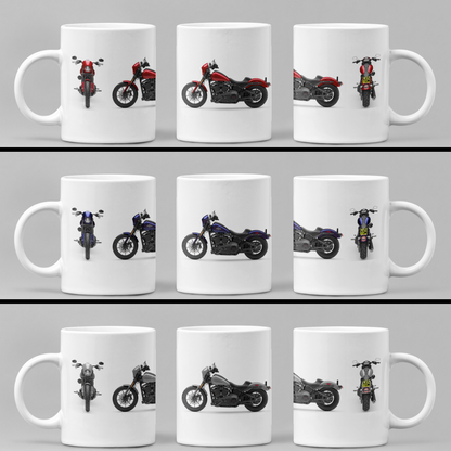 Personalised Harley Davidson Low Rider 2025 Motorcycle Mug Colour Choice