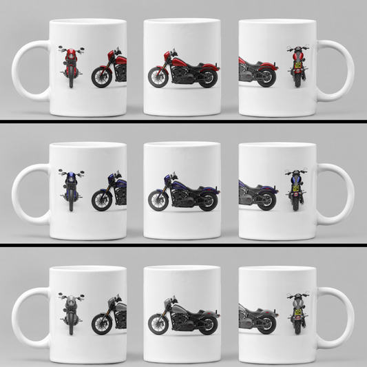 Personalised Harley Davidson Low Rider 2025 Motorcycle Mug Colour Choice