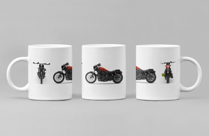 Personalised Harley Davidson Nightster Special 2025 Motorcycle Mug Colour Choice
