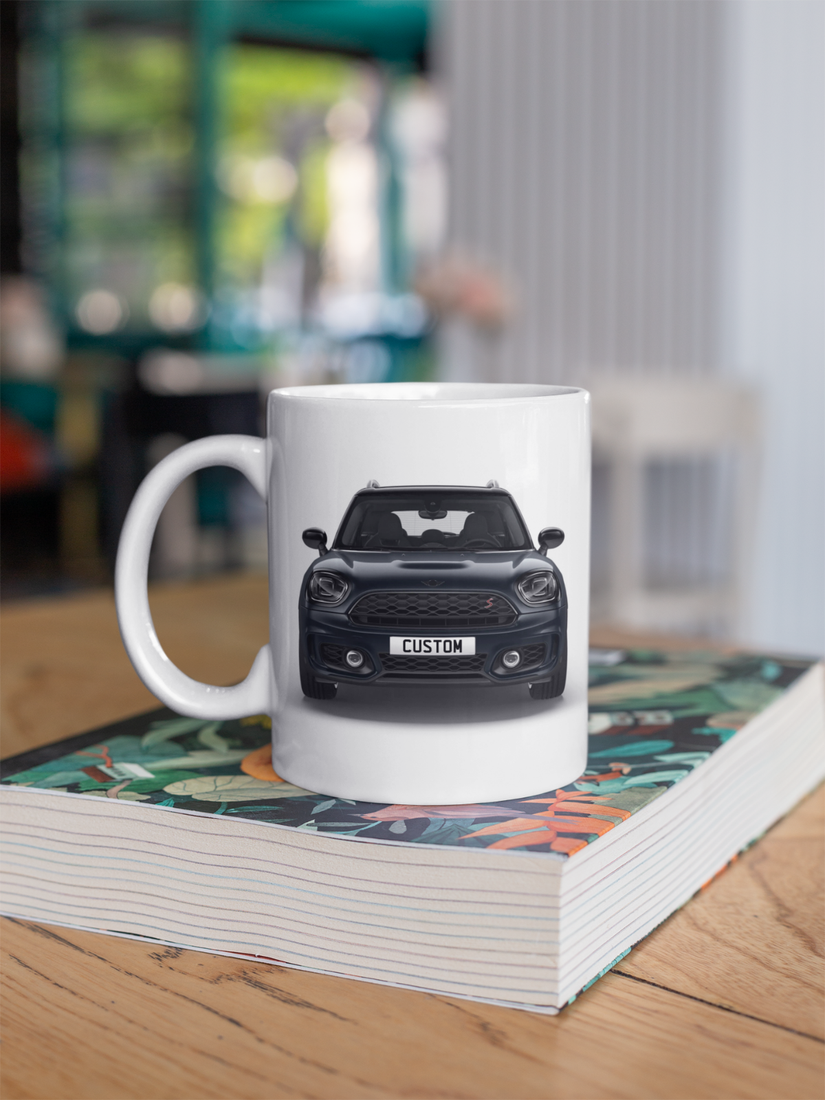 Personalised Mini Countryman Cooper S ALL4 Sport Mug Gift - Choose Colour