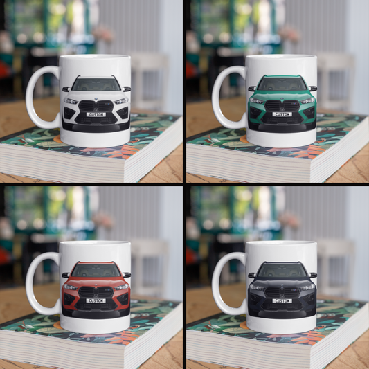 Personalised BMW X5 M Competition Mug Gift - Choose Colour - FAST POST