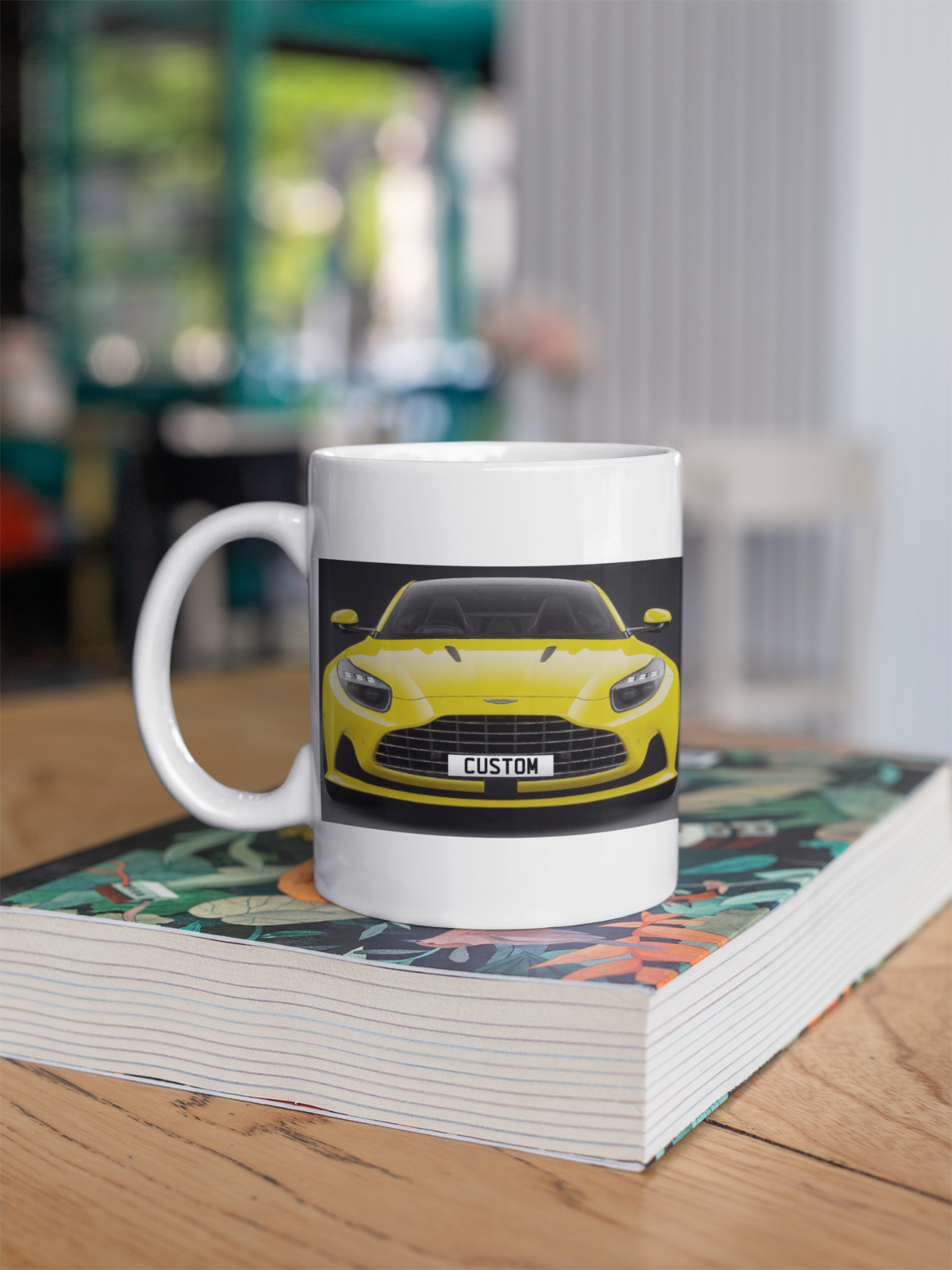 Personalised Aston Martin DB12 Coupe Coffee Mug Gift Choose Colour  FAST POST