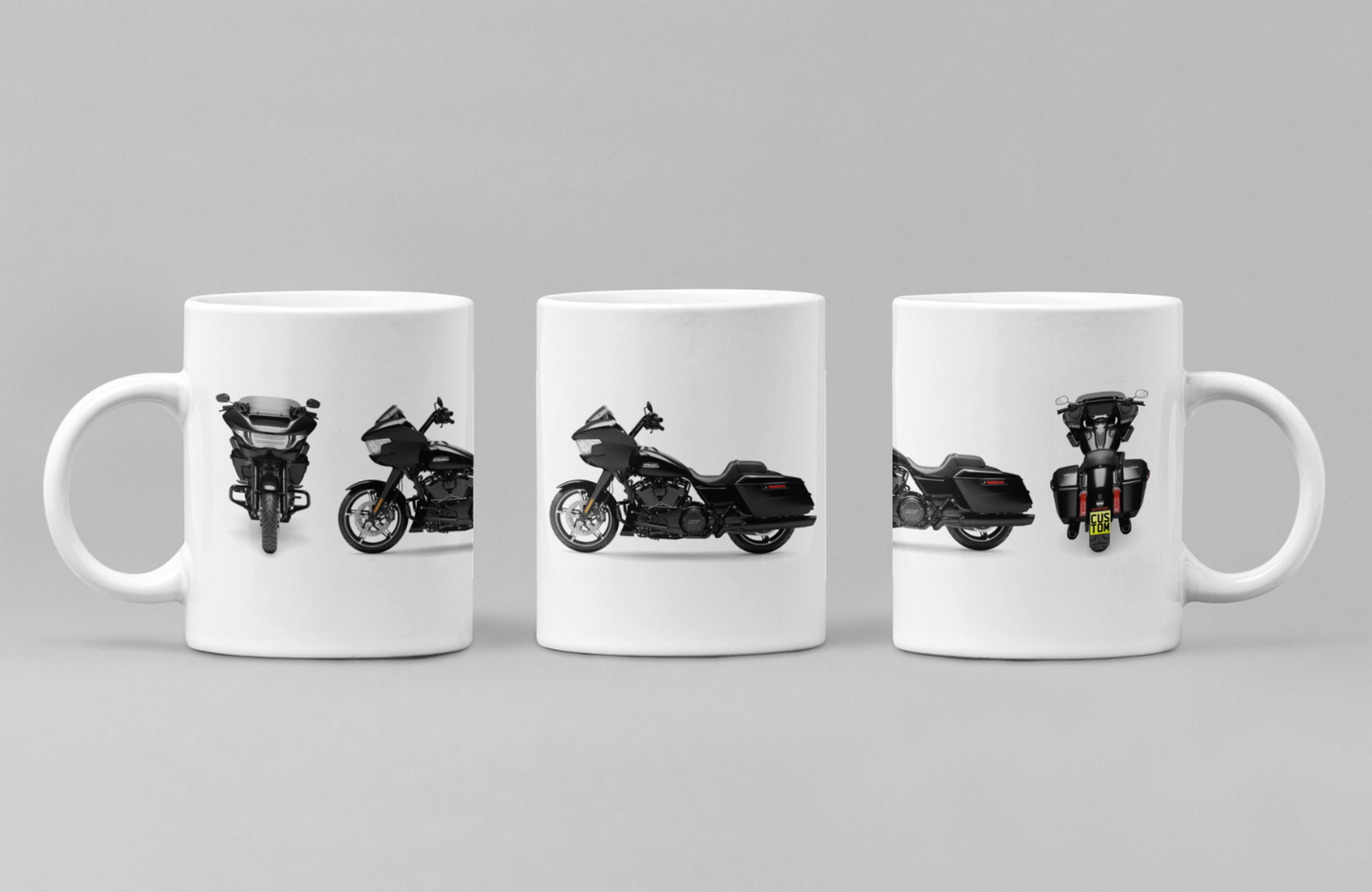 Personalised Harley Davidson CVO Road Glide 2024 Motorcycle Mug - Colour Choice