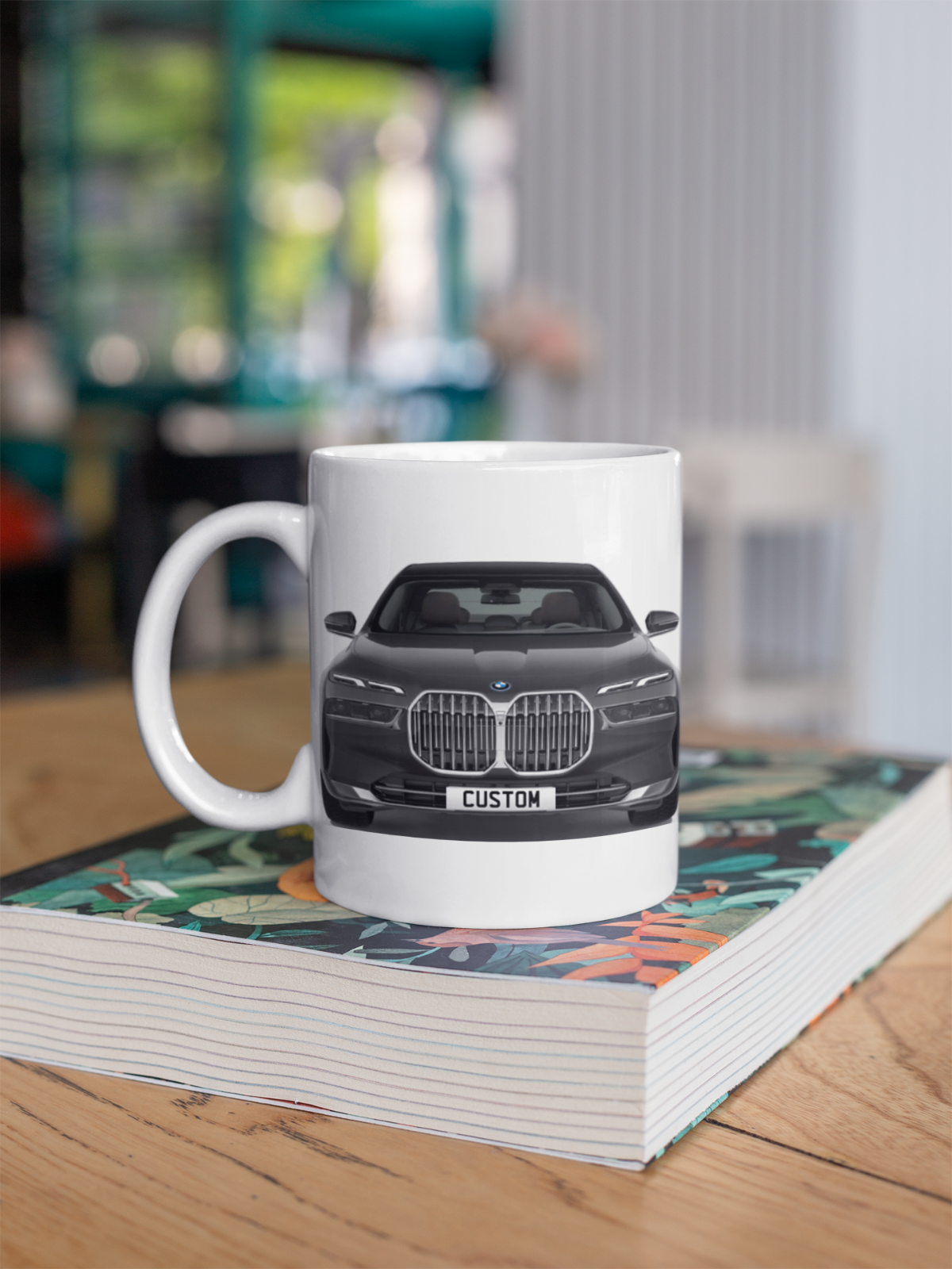 Personalised BMW 7 Series Excellence Coffee Mug Gift - Choose Colour - FAST POST