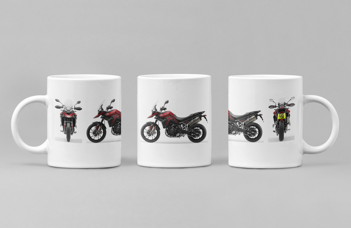 Personalised Triumph Tiger Motorcycle Mug