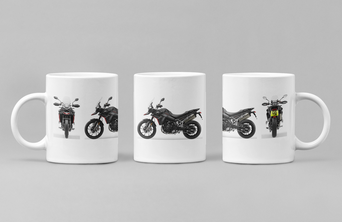 Personalised Triumph Tiger Motorcycle Mug