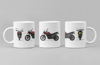 Personalised Triumph Tiger Motorcycle Mug