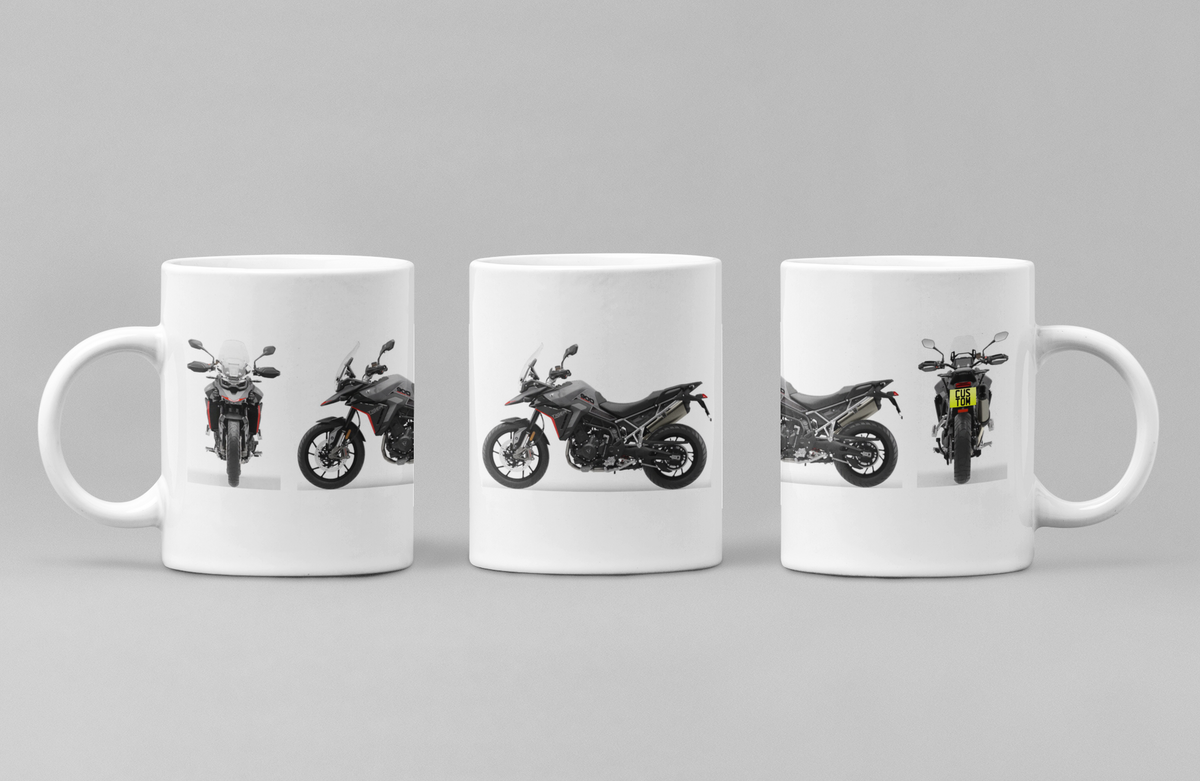 Personalised Triumph Tiger Motorcycle Mug