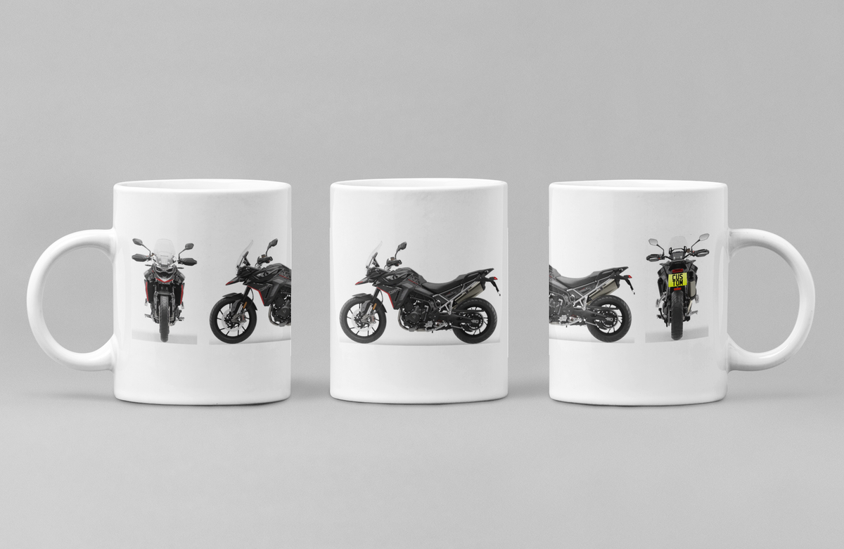 Personalised Triumph Tiger Motorcycle Mug