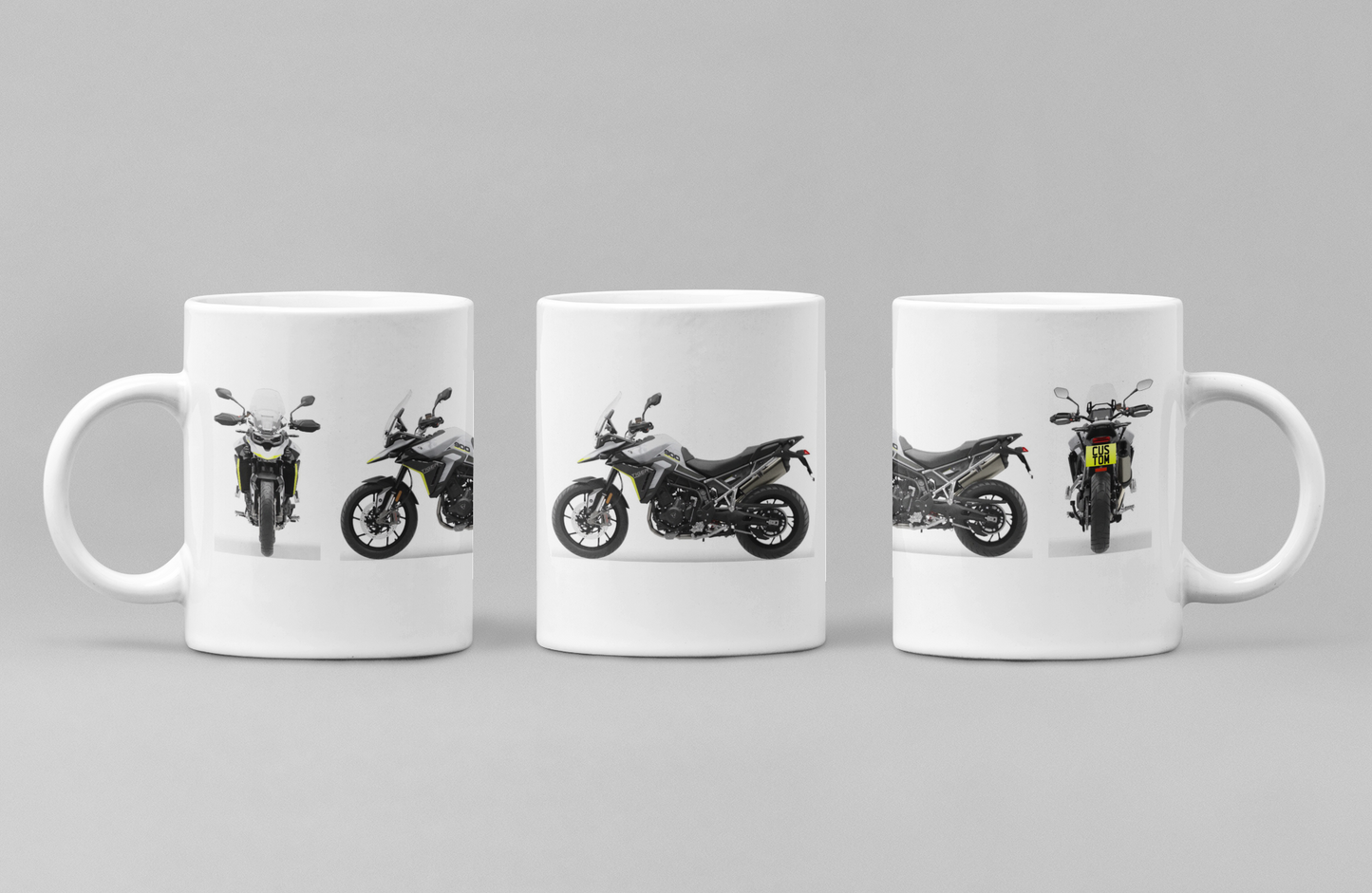 Personalised Triumph Tiger Motorcycle Mug