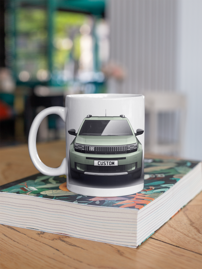Personalised Fiat Grande Panda Icon Mug