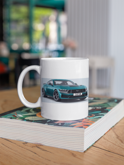 Personalised Ford Mustang Dark Horse Mug