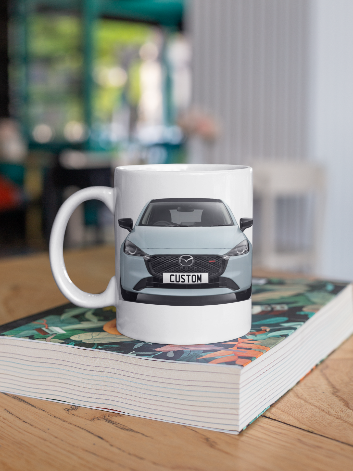 Personalised Mazda 2 Homura Aka Mug