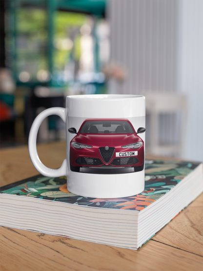 Personalised Alfa Romeo Giula Veloce Mug