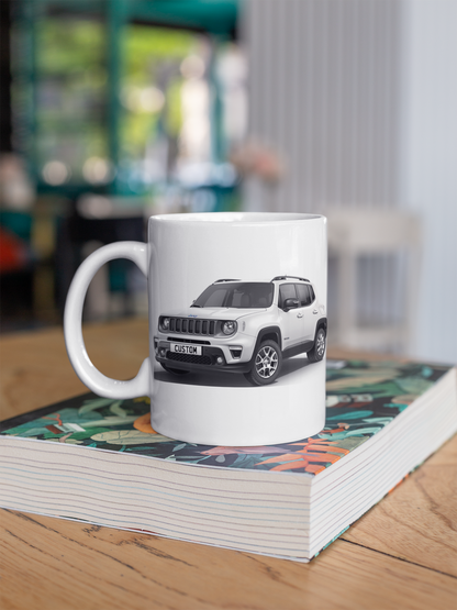 Personalised Jeep Renegade Trailhawk Mug