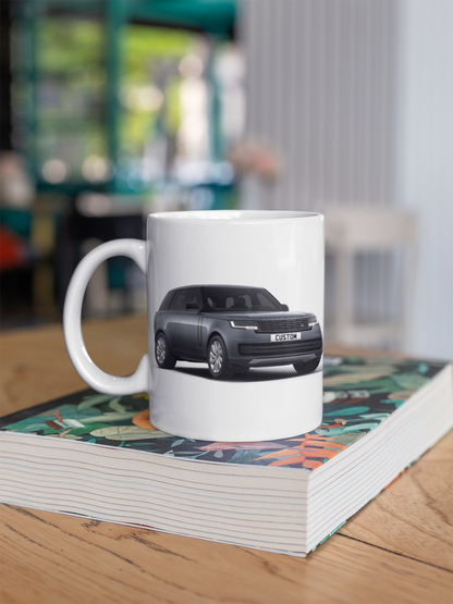 Personalised Land Rover Range Rover Shadow Exterior Mug