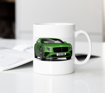 Personalised Bentley Continental GT Mug