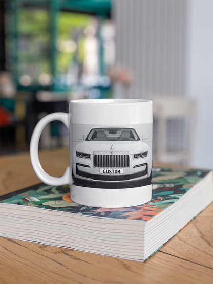 Personalised Rolls Royce Ghost Mug