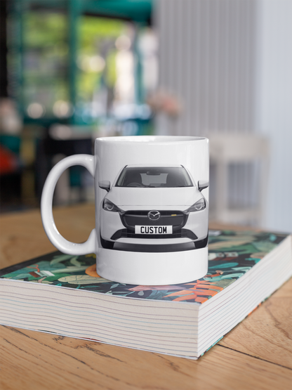 Personalised Mazda 2 Exclusive Line Mug